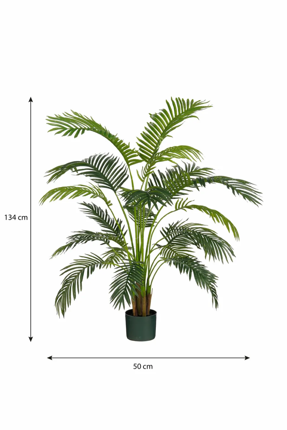MICA DECORATIONS - Mica decorations - palmier areca plante artificielle vert h134