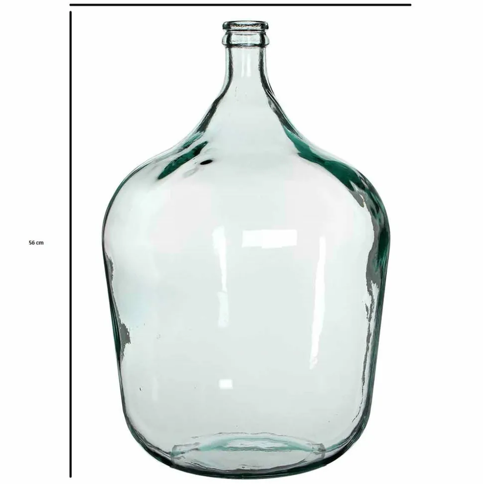 MICA DECORATIONS - Mica decorations - vase bouteille en verre recyclé h56