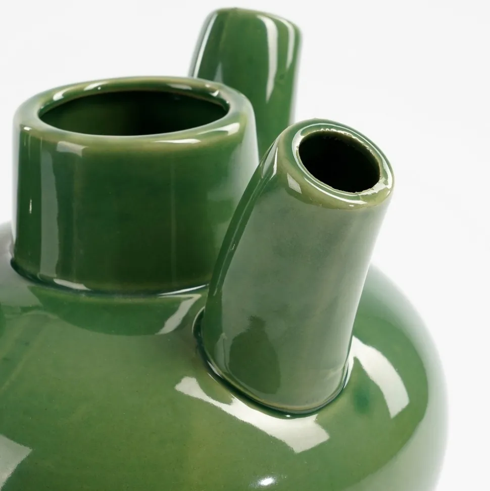 MICA DECORATIONS - Mica decorations - vase en céramique vert h28