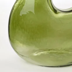 MICA DECORATIONS - Mica decorations - vase en verre vert clair h25