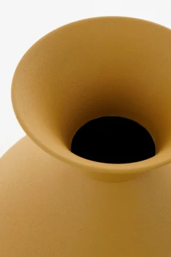 MICA DECORATIONS - Mica decorations - vase en céramique jaune h37