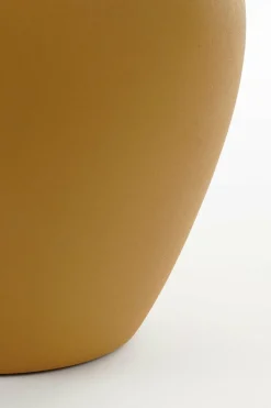 MICA DECORATIONS - Mica decorations - vase en céramique jaune h37