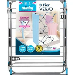 Minky séchoir à linge 20m blanc - ih86590100v