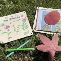 Mon kit herbier : je construis ma presse à fleurs et mon herbier