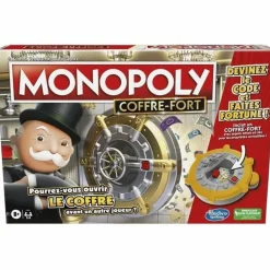 MONOPOLY - Monopoly coffre-fort, jeu de plateau pour la famille et les enfants