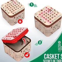 MR PLAYWOOD - Puzzle 3d boîte à secret tigre