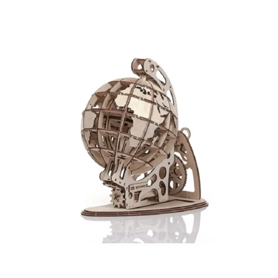 MR PLAYWOOD - Puzzle 3d globe mécanique