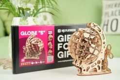 MR PLAYWOOD - Puzzle 3d globe mécanique s