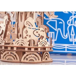 MR PLAYWOOD - Puzzle 3d grand carrousel animé