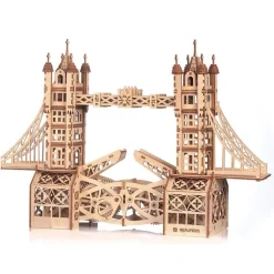 MR PLAYWOOD - Puzzle 3d tower bridge animé