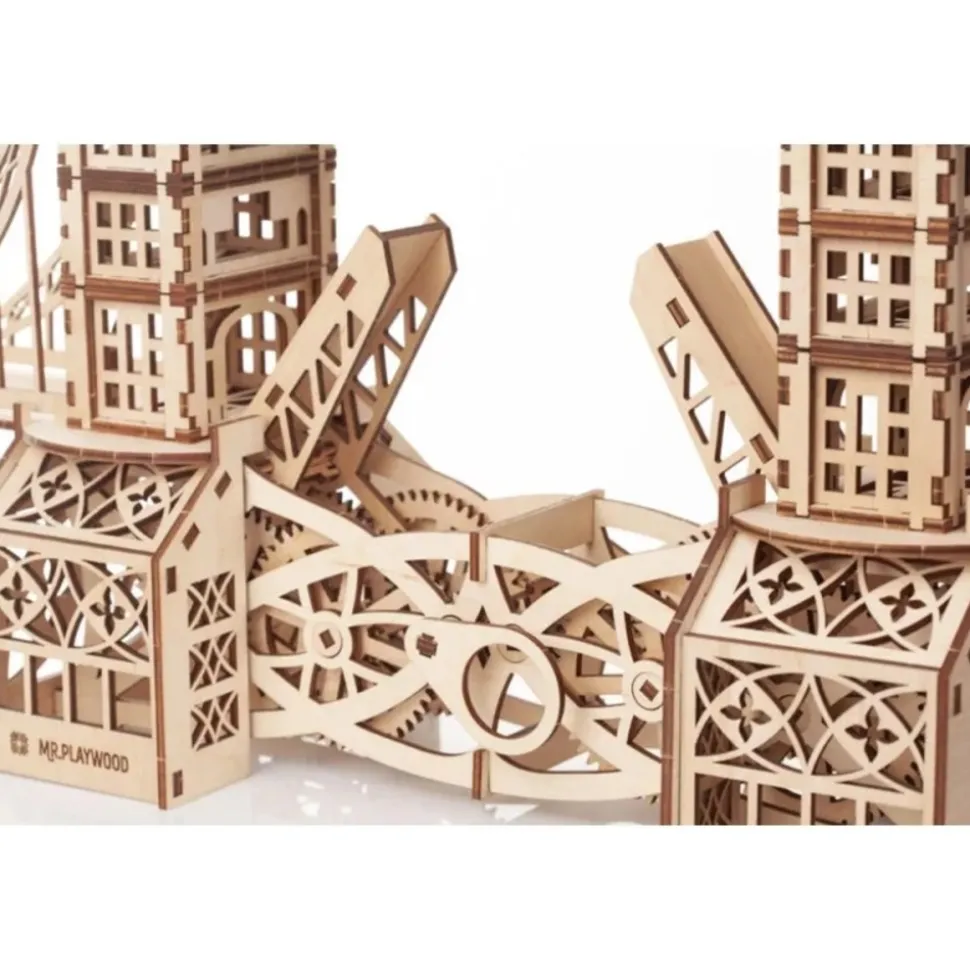 MR PLAYWOOD - Puzzle 3d tower bridge animé