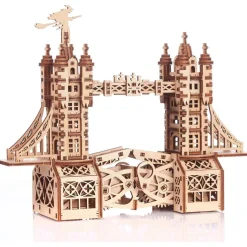 MR PLAYWOOD - Puzzle 3d tower bridge mini animé