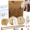 NEEDLE IT - Needle it® kit tricot bonnet complet écru