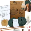 NEEDLE IT - Needle it® kit tricot bonnet complet vert
