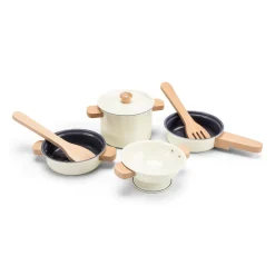 NEW CLASSIC TOYS - Ensemble de casseroles en métal
