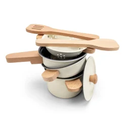 NEW CLASSIC TOYS - Ensemble de casseroles en métal