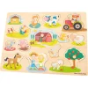 NEW CLASSIC TOYS - Grand puzzle ferme 16 pcs