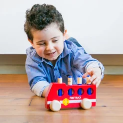 NEW CLASSIC TOYS - Pop-up camion de pompiers