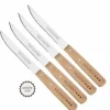Nogent 3 etoiles coffret de 4 couteaux à steak hêtre - 00085v