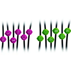 Otio pack de 12 clips d'identification des câbles - 760003