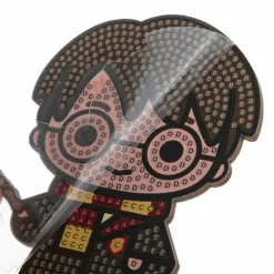 OZ INTERNATIONAL - Figurine en bois de harry potter avec diamants - 15 cm