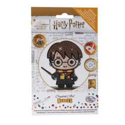 OZ INTERNATIONAL - Figurine en bois de harry potter avec diamants - 15 cm