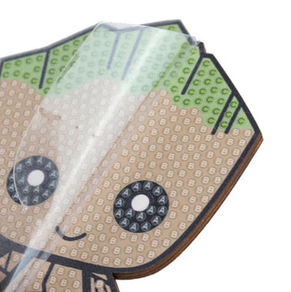 OZ INTERNATIONAL - Kit de figurines à strass groot en bois de 15 cm