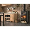 PANADERO - Poele a bois - - zamora ecodesign - 7,1 kw - bûches 50 cm
