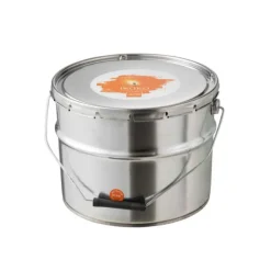 PARIS PRIX - Bougie parfumée "ikoko citronnelle" 28cm orange