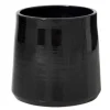 PARIS PRIX - Cache pot en céramique "tolga" 28cm noir