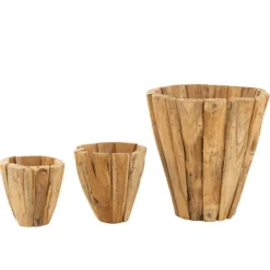 PARIS PRIX - Cache-pot en bois 