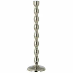 PARIS PRIX - Chandelier design "sphères brillantes" 40cm argent