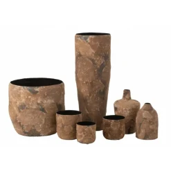 PARIS PRIX - Lot de 3 cache-pots en métal 