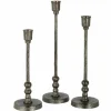 PARIS PRIX - Lot de 3 chandeliers design "becca" 40cm noir
