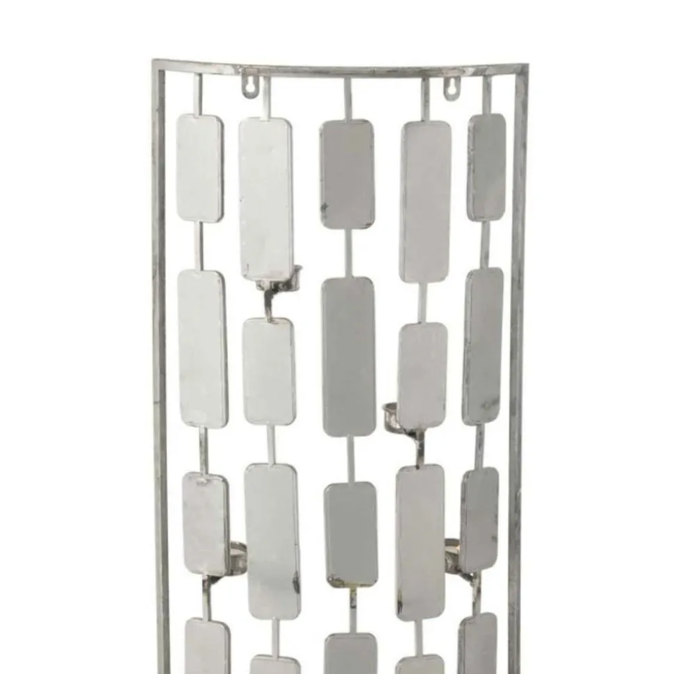 PARIS PRIX - Photophore avec miroirs "comenza" 122cm gris