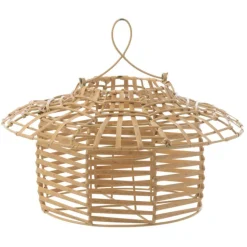 PARIS PRIX - Photophore design "suspendu" 40cm naturel