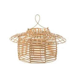 PARIS PRIX - Photophore design "suspendu" 40cm naturel