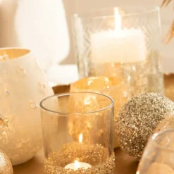 PARIS PRIX - Photophore en verre déco 