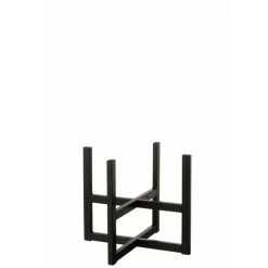 PARIS PRIX - Support pour cache-pot & panier "elsa" 42cm noir