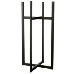 PARIS PRIX - Support pour cache-pot & panier "elsa" 83cm noir