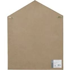 PARIS PRIX - Étagère déco pour enfant "maison" 50cm rose