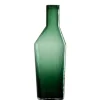 PARIS PRIX - Vase bouteille en verre "sigma" 35cm vert