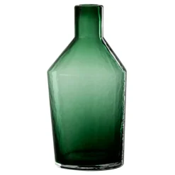 PARIS PRIX - Vase bouteille en verre "sigma" 28cm vert