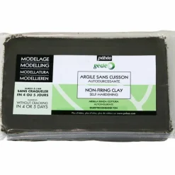 PÉBÉO - Pain d'argile sans cuisson - gris béton - 1,5 kg