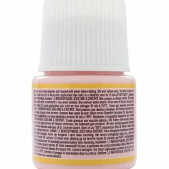 PÉBÉO - Peinture à l'eau brillante pour porcelaine - rose tendresse - 45 ml