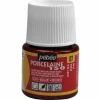 PÉBÉO - Peinture à l'eau brillante pour porcelaine - rubis - 45 ml