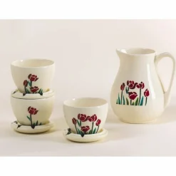 PÉBÉO - Peinture à l'eau brillante pour porcelaine - rubis - 45 ml