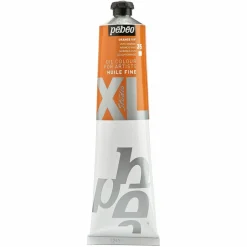 PÉBÉO - Peinture à l'huile fine xl studio - orange vif - 200 ml