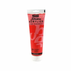PÉBÉO - Peinture acrylique opaque - rouge - 250 ml