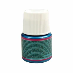PÉBÉO - Peinture acrylique opaque nacrée - bleu turquoise - 45 ml